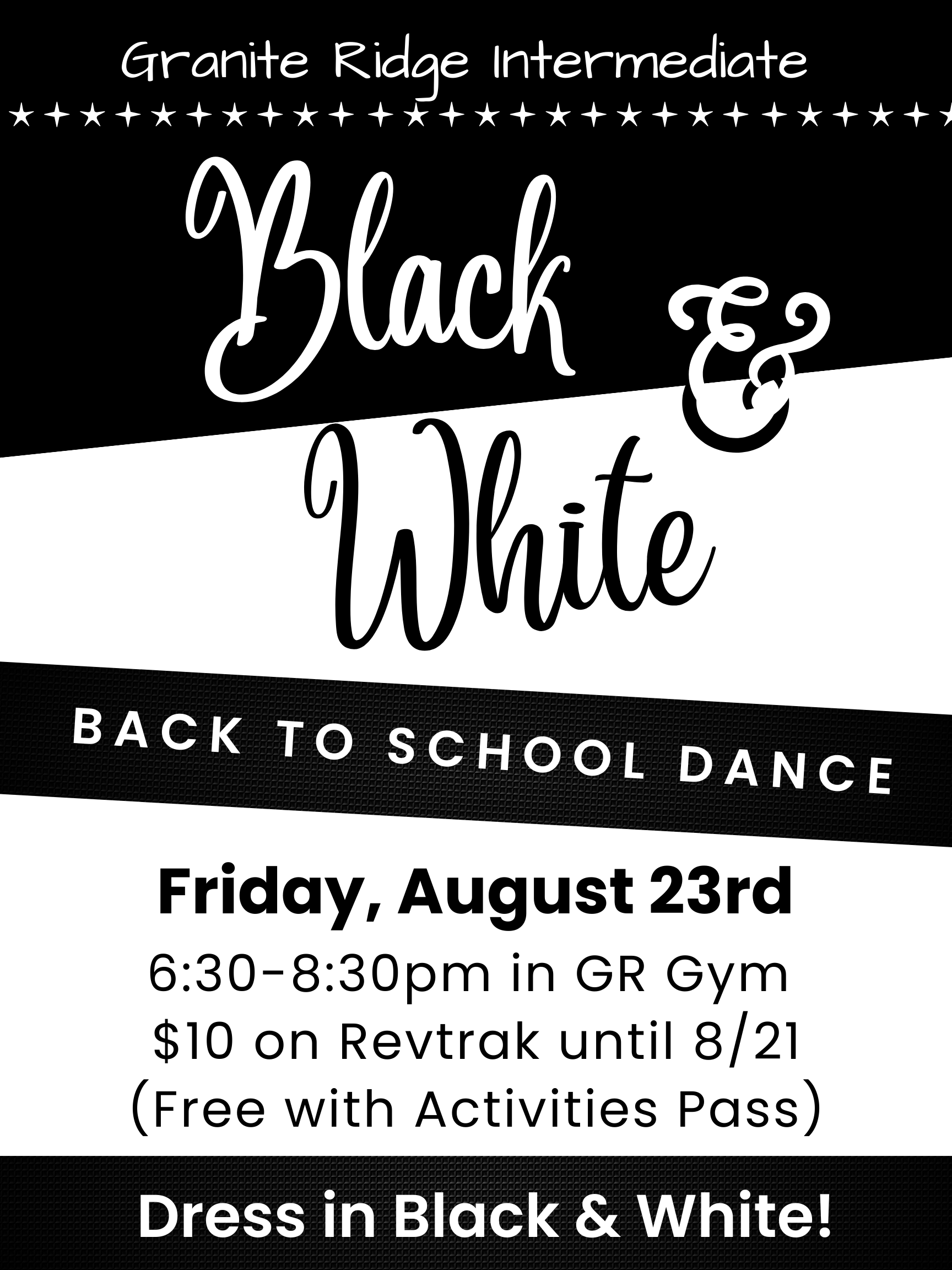 GR Back to school dance