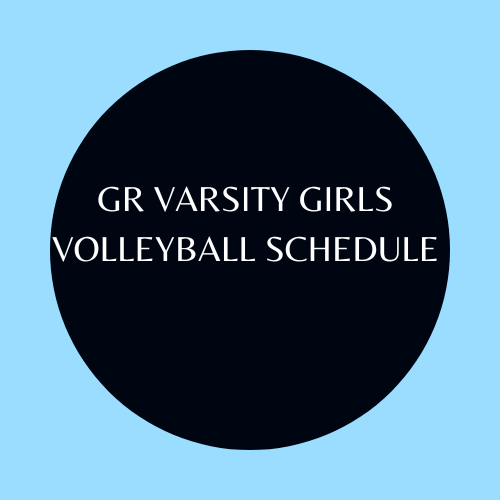 GR GVB VARSITY SCHEDULE