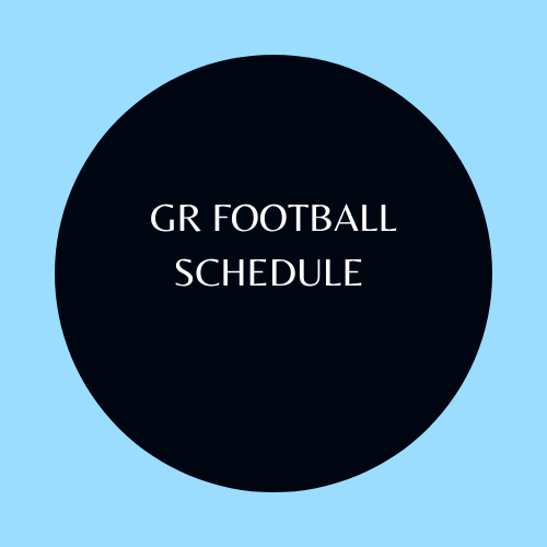 GR FOOTBALL SCHEDULE