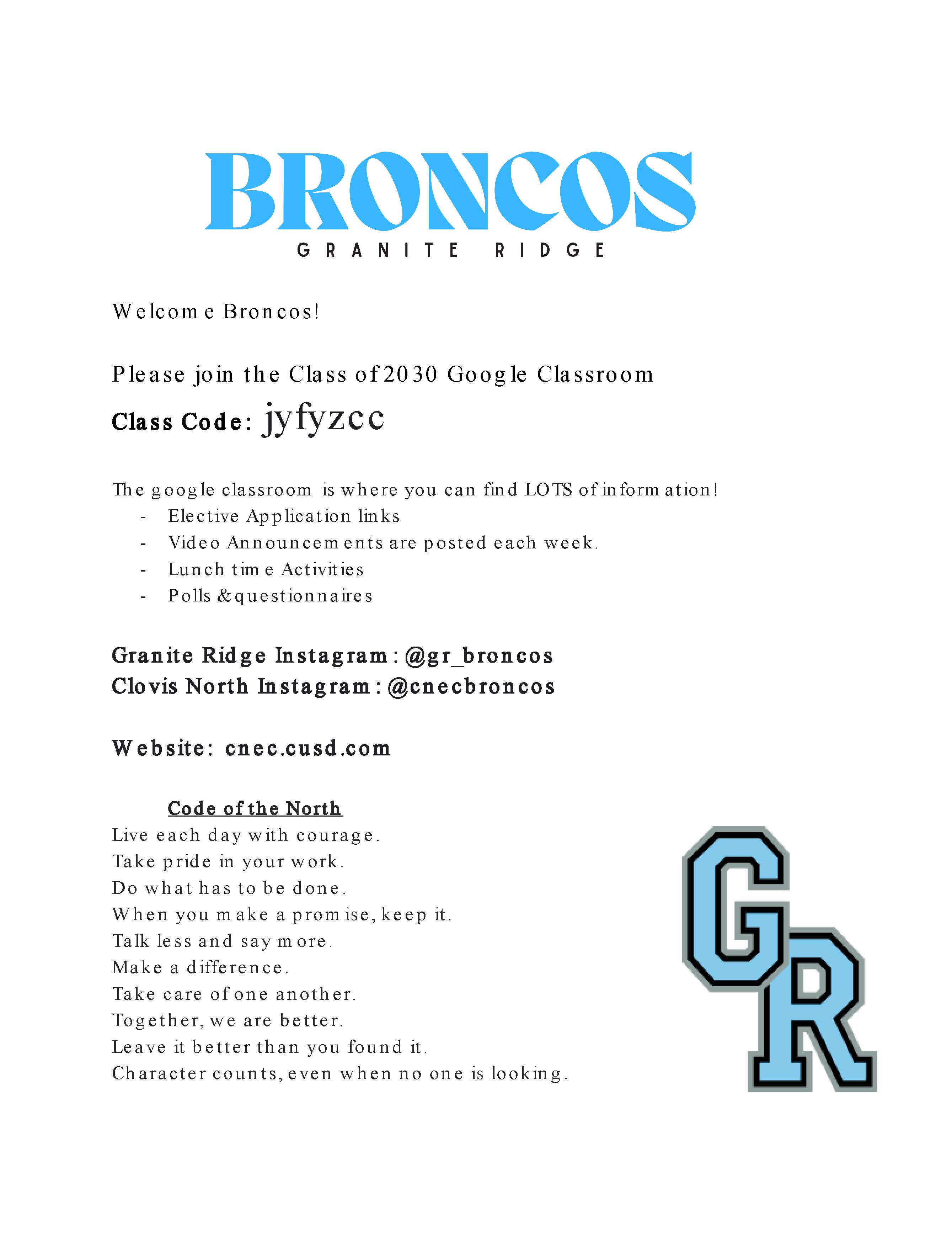 Bronco Roundup handbook