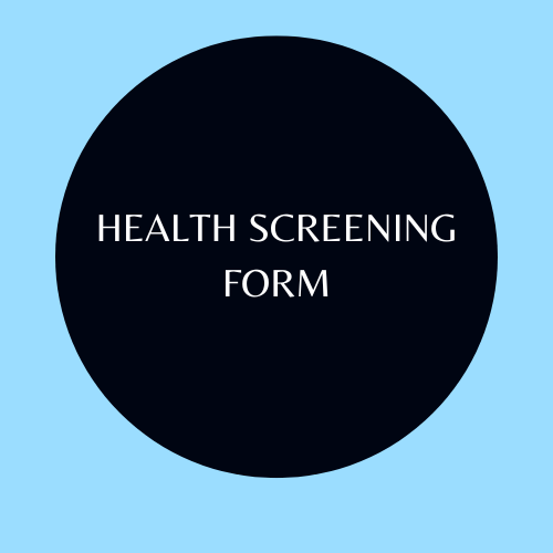 HEALTH SCREENING FORM