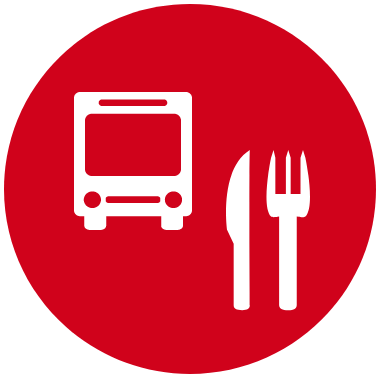 bus meals icon