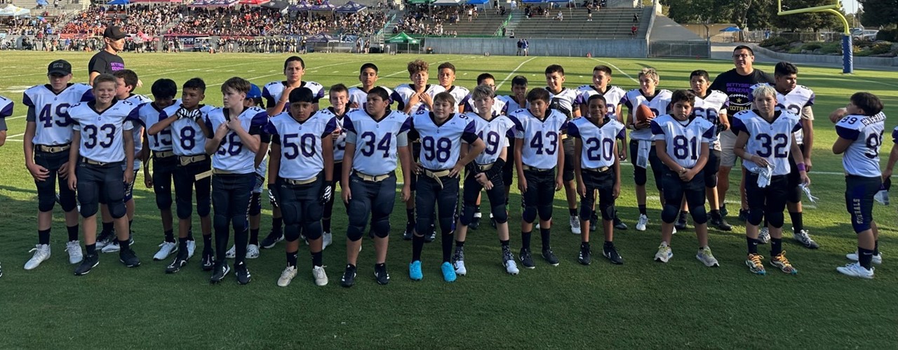 Gettysburg Football Team at Lamonica Stadium