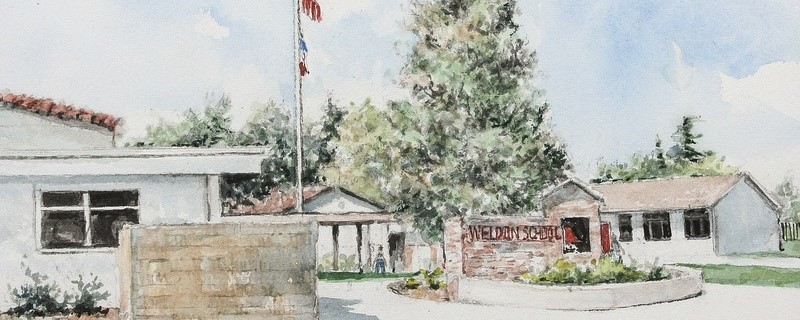 weldon school in watercolor 