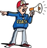 Clip Art of a Coach