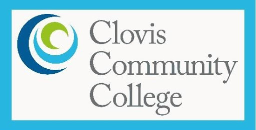 Clovis Community College Logo and link to website