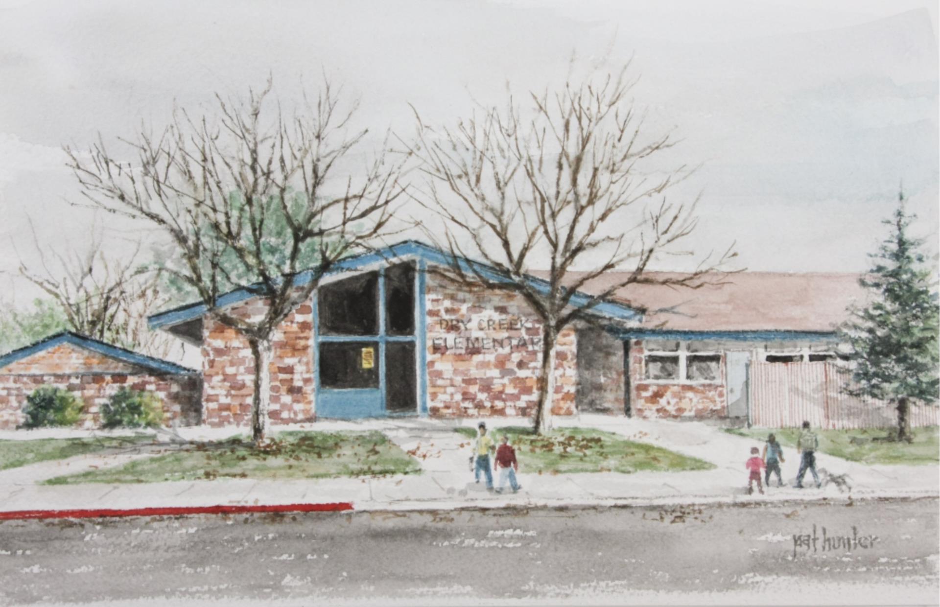 Dry Creek Front Office Watercolor