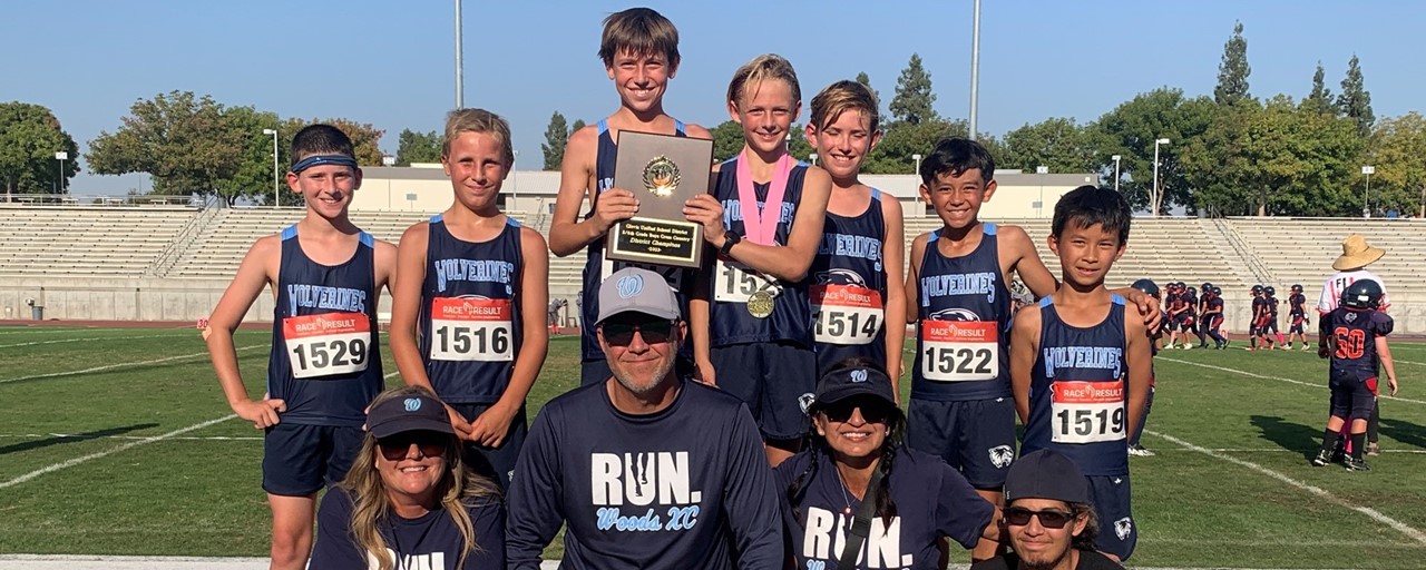 5/6 Boys Cross Country Champions