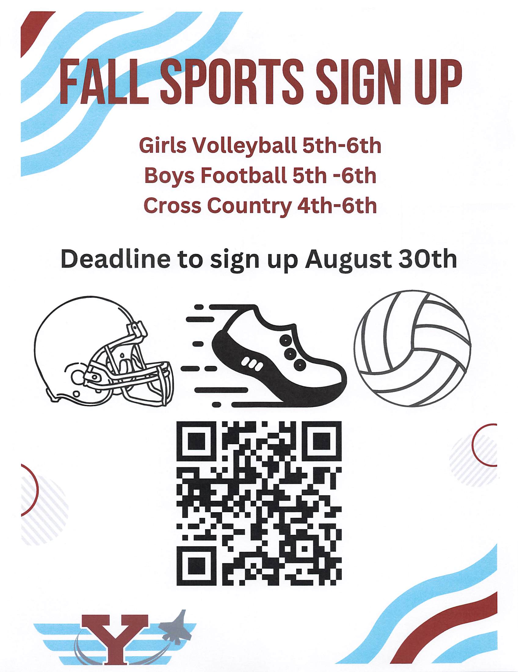 Image for: Fall Athletic Sign-up's