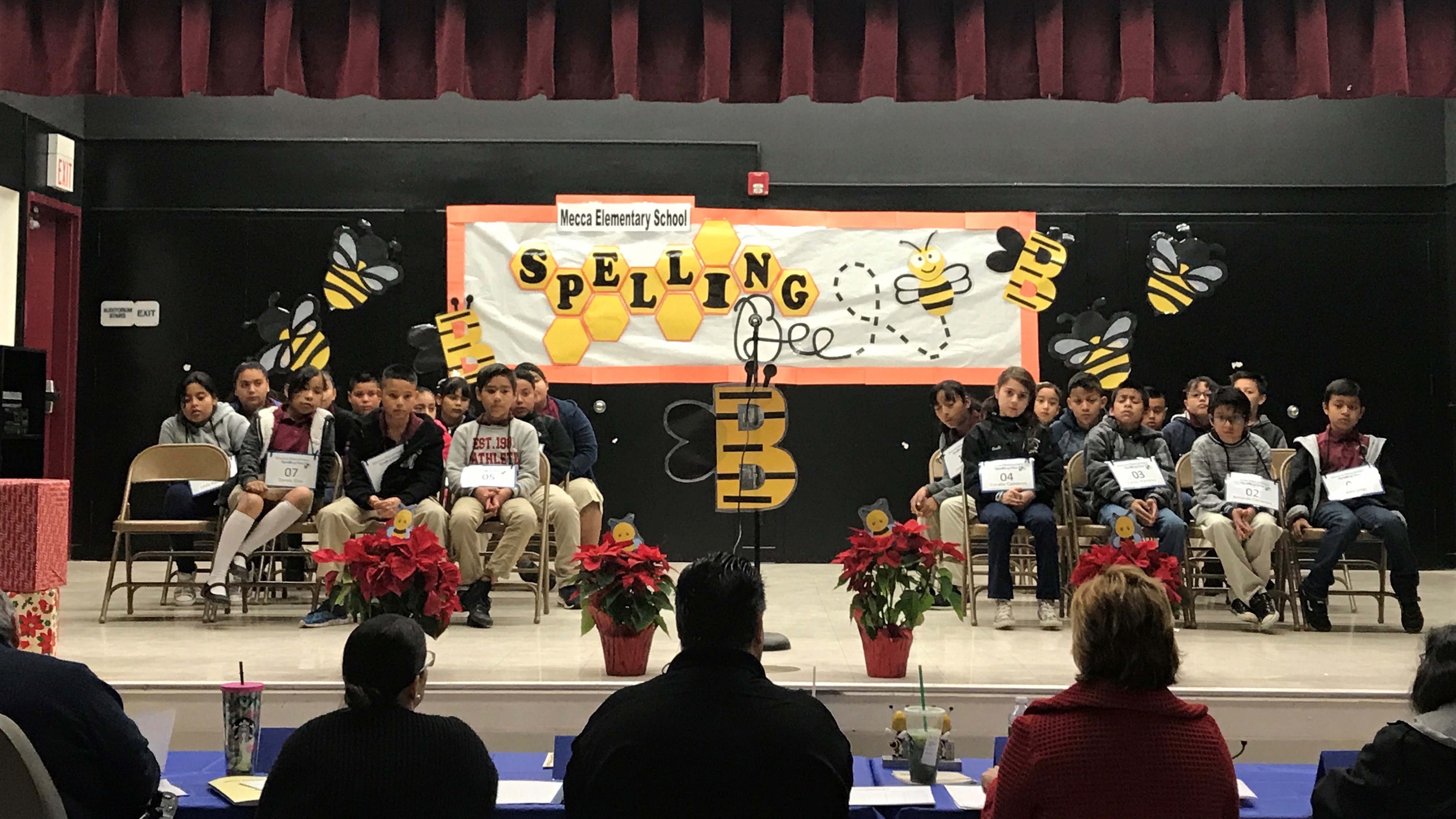 Mecca School Spelling Bee