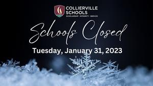 Schools closed on January 31, 2023