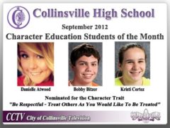 CHS Character Education Students of the Month Named for November