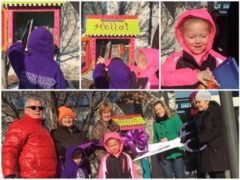 CUSD 10 Dedicates Little Free Library with CARD