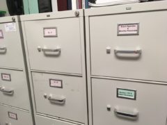 File cabinets