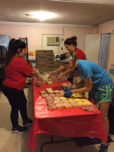 Summer lunch program volunteers