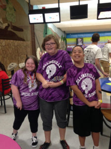 Special Olympics Bowlers