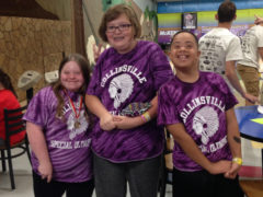 Special Olympics Bowlers