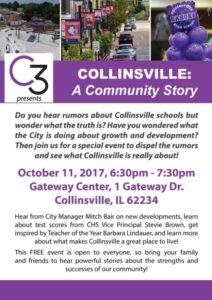 Event flyer for October 11, 2017 Event