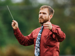 Collinsville Middle School Band Director Michael Alexander