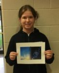 Collinsville Middle School yearbook cover design winner