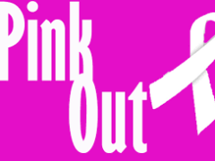 Pink out logo