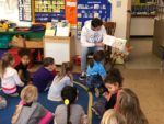 CHS athlete reads to Caseyville students