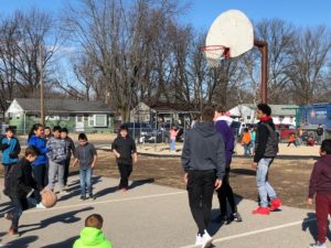 CHS athlete reads to Caseyville students