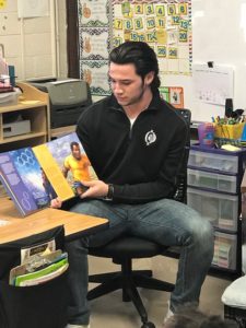 CHS athlete reads to Caseyville students