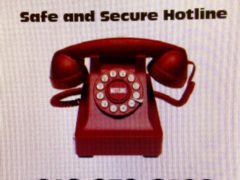 Safe and Secure Hotline logo 618-979-6406