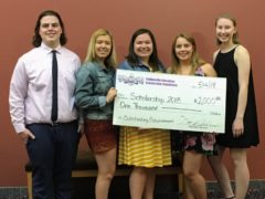 Recipients of 2018 Collinsville Education Scholarship Foundation $1,000 awards