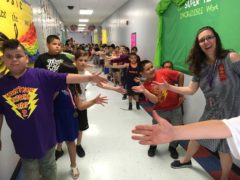 Kreitner Clap Out scene in hallway