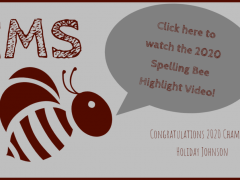 Watch the 2020 CMS Spelling Bee Highlight Video