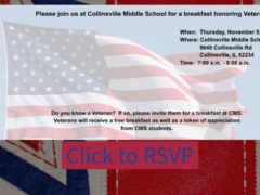 CMS Invites Local Veterans to Annual Breakfast