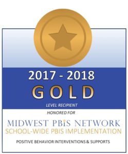 Midwest PBIS Gold Level Award