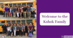 Photos of New Staff in front of school bus