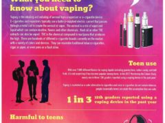 Vaping Dangers Poster