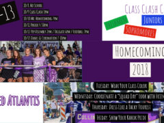 CHS 2018 Homecoming Week Schedule