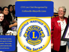 CHS Leo Club Welcomed by Lion's Club