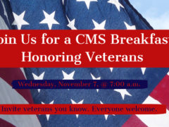 CMS Veterans Breakfast Nov 7 2018