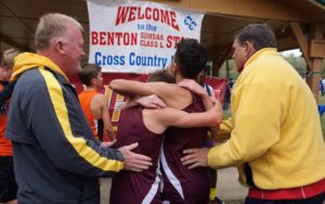 CMS runners being celebrating 