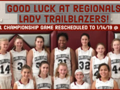 Girls Basketball Regional Game Rescheduled to Monday, January 14