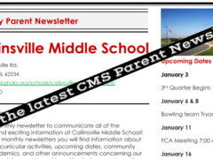 CMS January 2019 Parent Newsletter