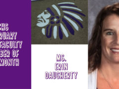 Ms. Daugherty is February 2019 CHS Faculty Member of the Month