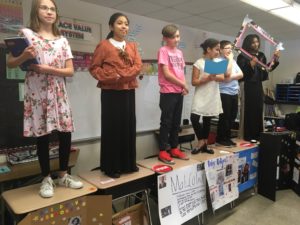 2019 Dorris Intermediate School Black History Month Living Museum