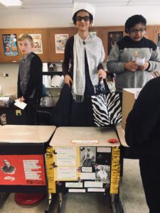 2019 Dorris Intermediate School Black History Month Living Museum