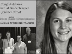 Jennifer Stroot Outstanding Beginning Teacher April 2019