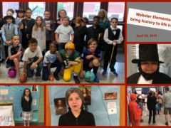 Webster 3rd Grade Living Wax Museum April 2019