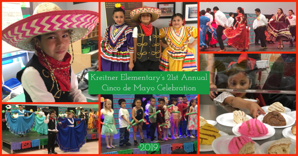 Photo collage from 2019 cinco de mayo festival 