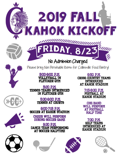 2019 Fall Kahok Kickoff Info