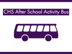 Fall 2019 Activity Bus for CHS Athletes Begins August 19